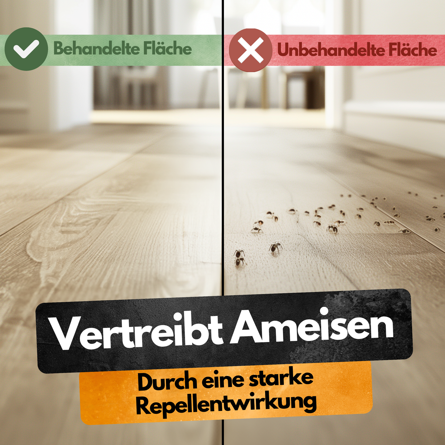 Ameisen Stopp Spray - 100 ml - Hoch konzentriert - 12 Wochen Langzeitschutz