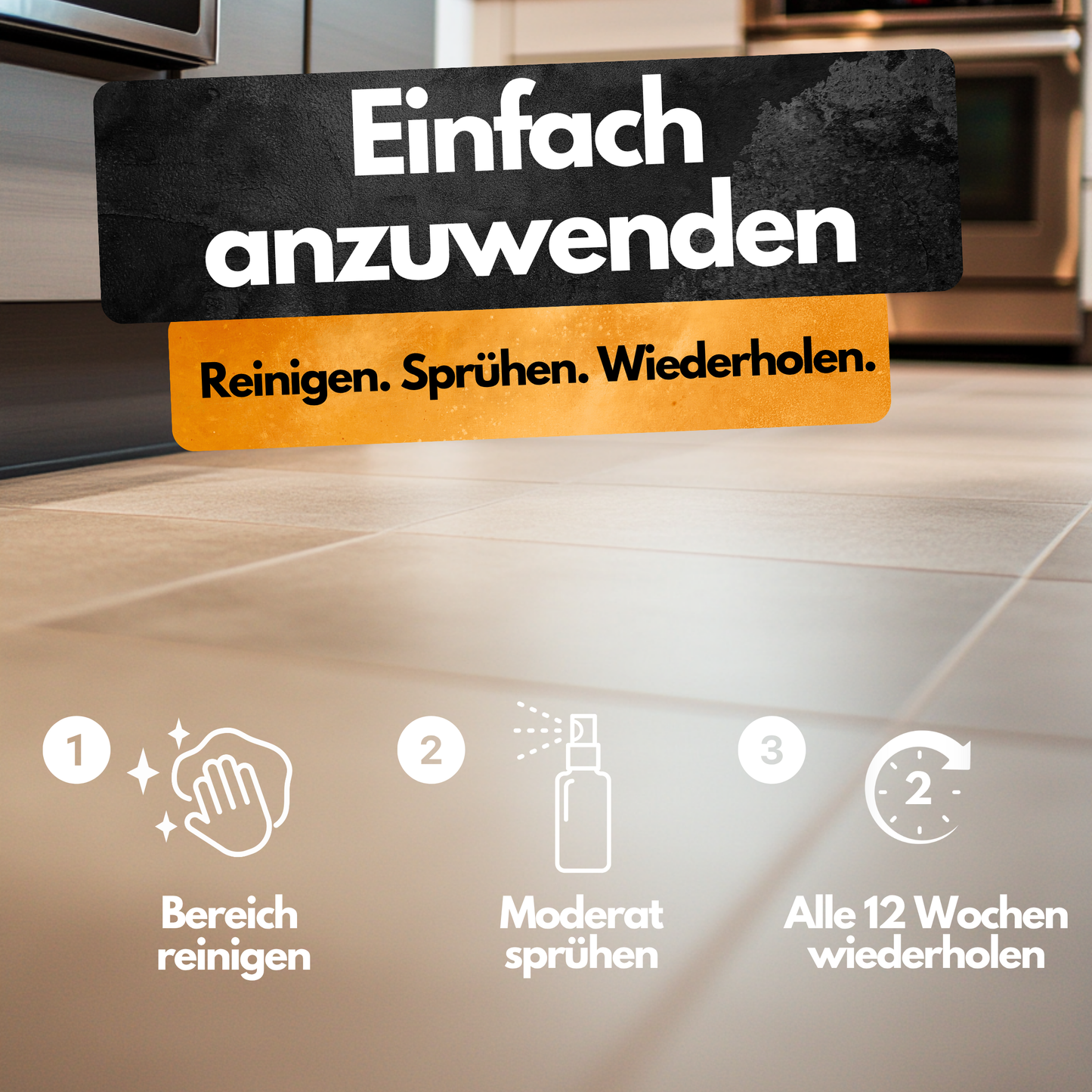Ameisen Stopp Spray - 100 ml - Hoch konzentriert - 12 Wochen Langzeitschutz