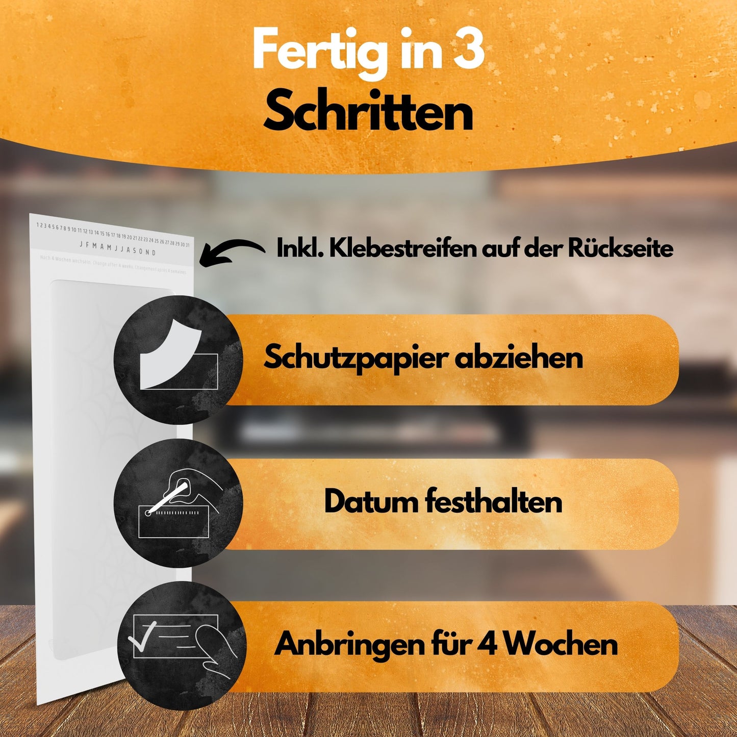 Mottenfalle Lebensmittel - 10 Stück Spar Set (Zur Bedarfskontrolle)