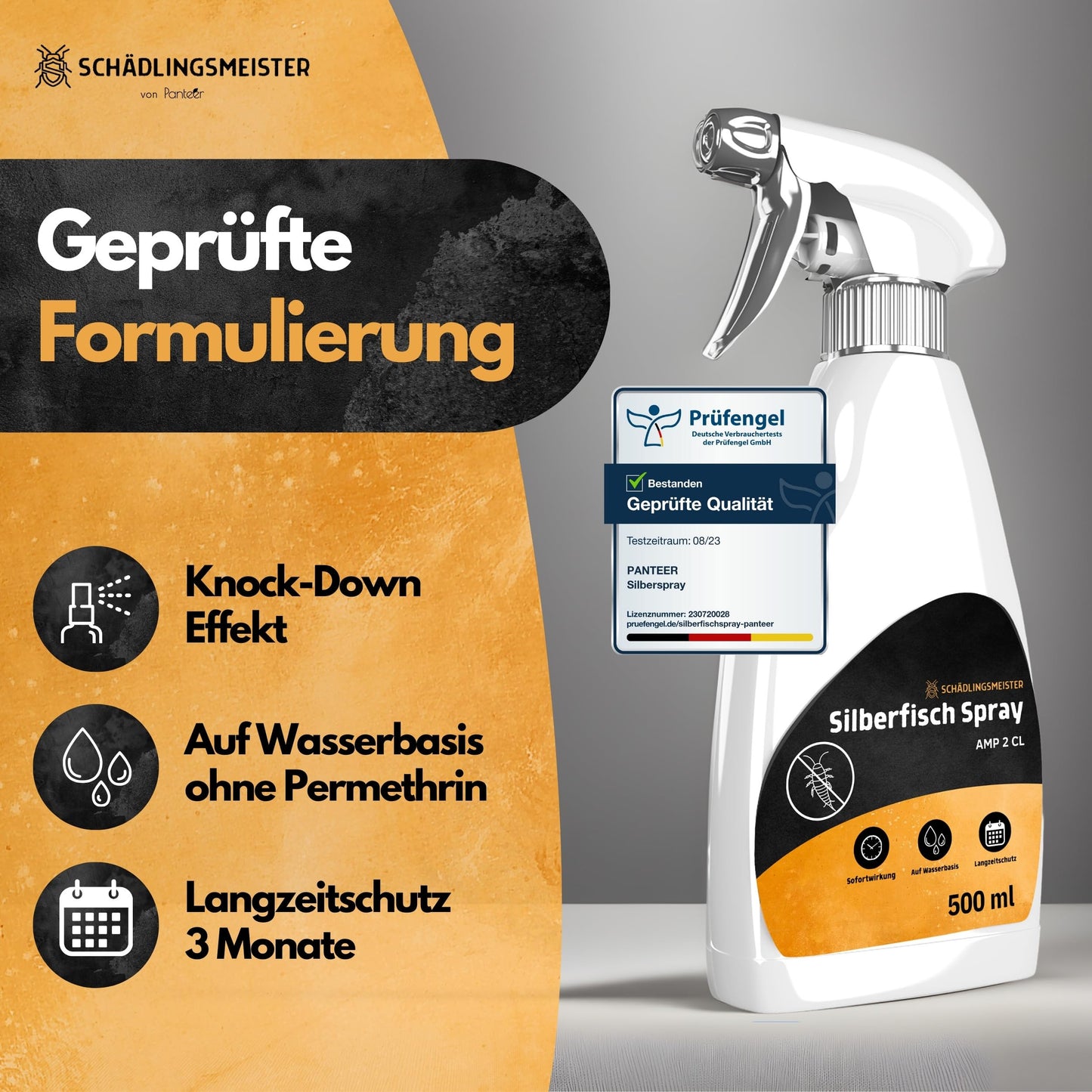 Silberfisch Spray (AMP 2 CL) - 500ml