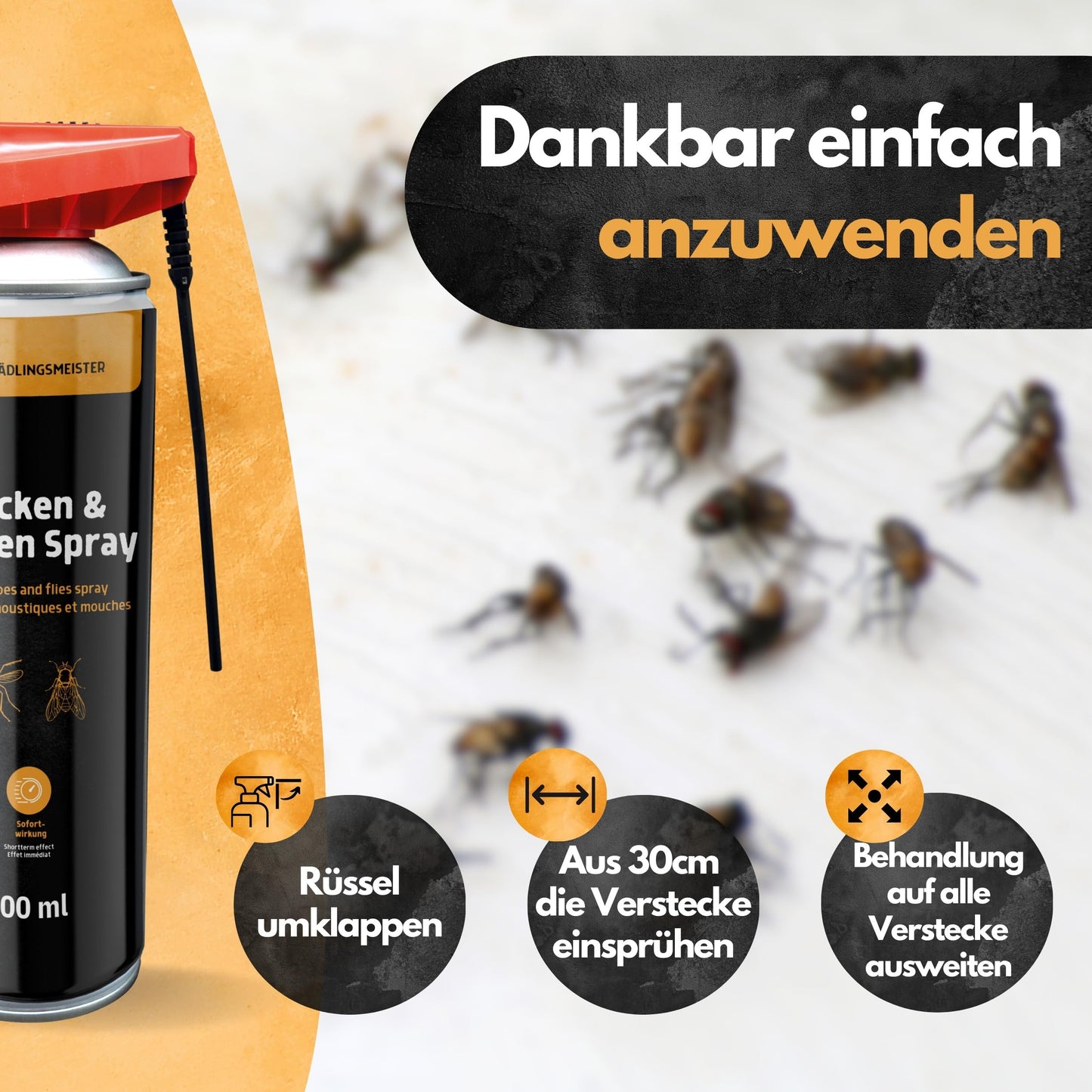 Mücken & Fliegen Spray - 500ml