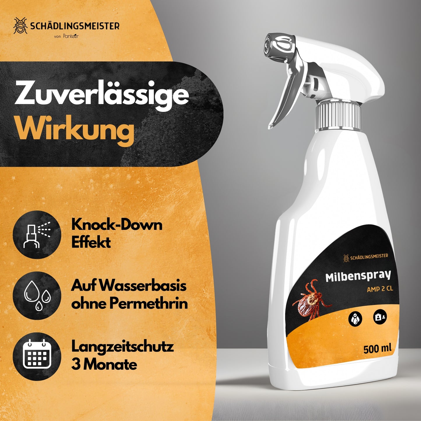 Milbenspray (AMP 2 CL) - 500ml