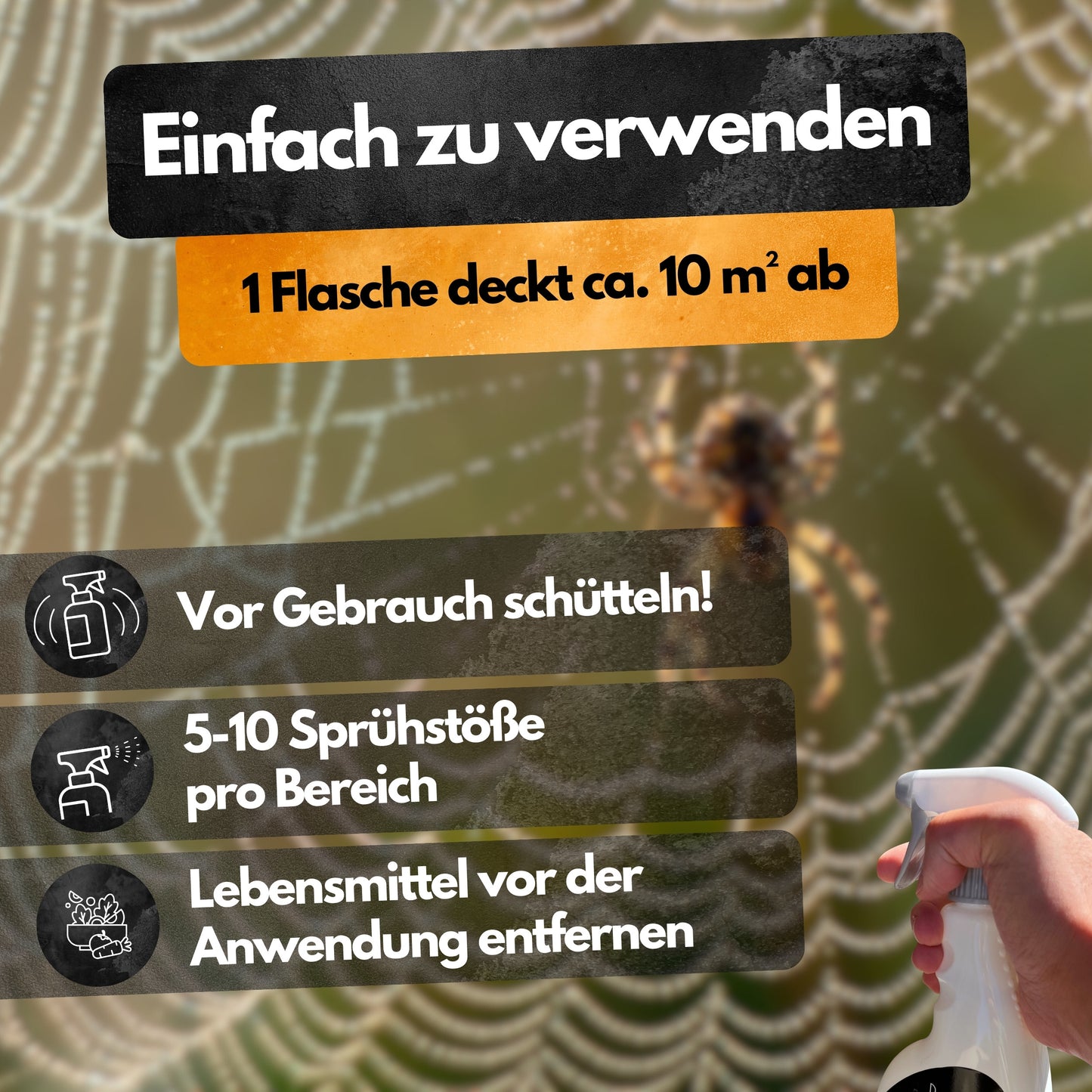 Spinnenspray (AMP 2 CL) - 500ml