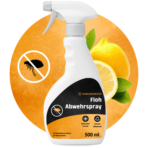 Floh Abwehrspray - 500 ml - Repellent - Mit Eukalyptus