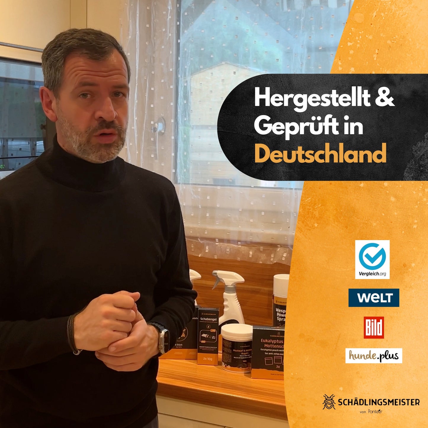 Holzwurmfrei - 2500ml - Holzschutzmittel - Biozidfrei - Produktion & Tests Made in Germany