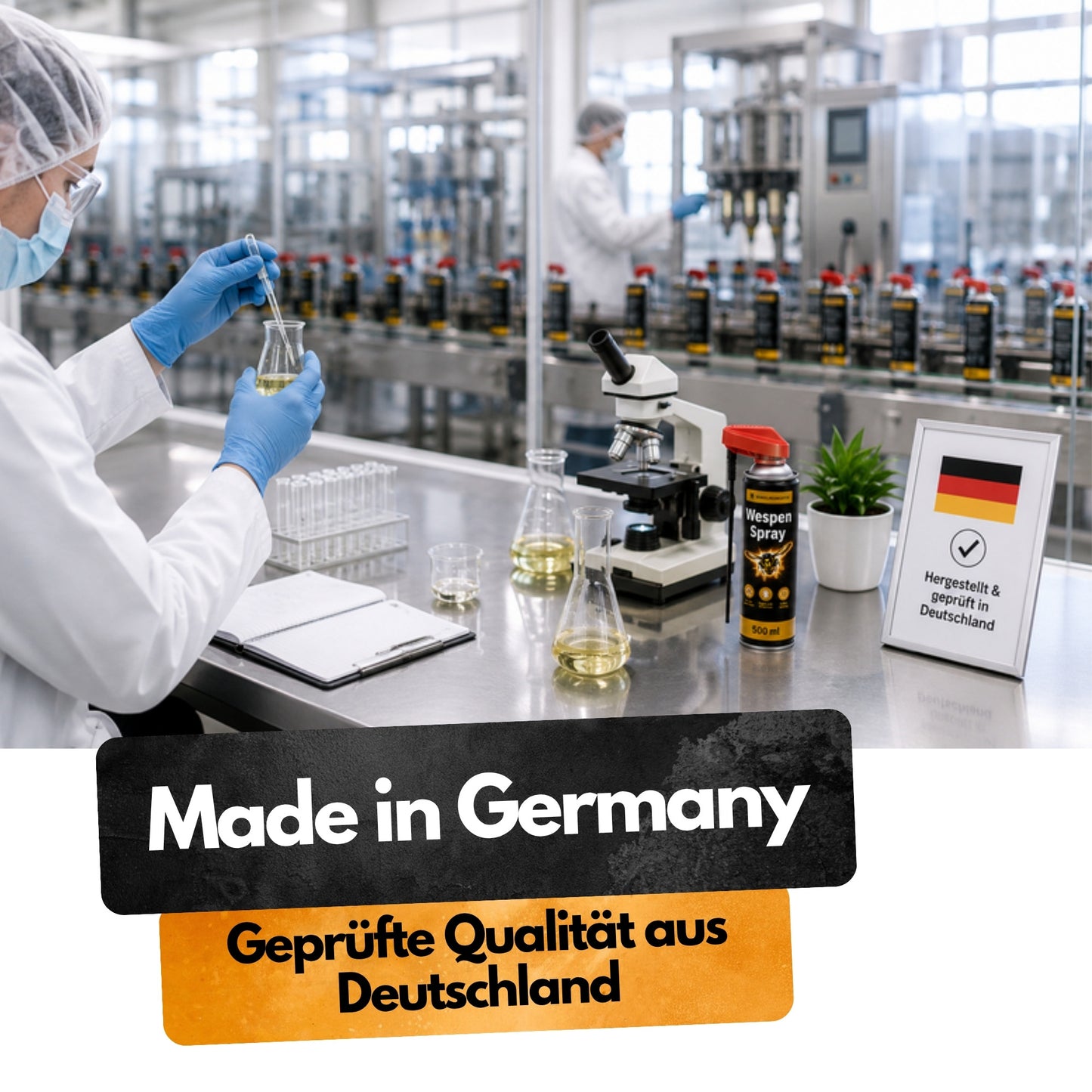 Wespen Spray Made in Germany – geprüfte Qualität aus deutscher Produktion