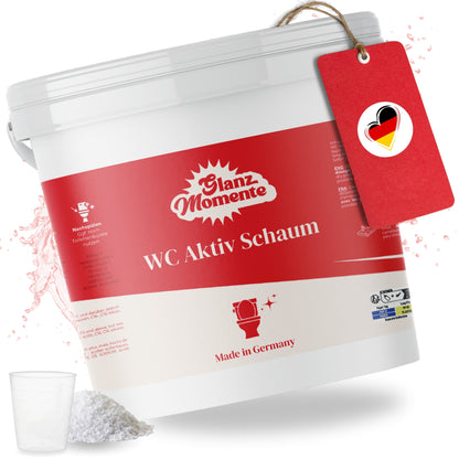 WC Schaumreiniger - Gegen Flecken, Kalk, Gerüche mit Zitrusduft