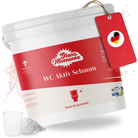 WC Schaumreiniger - Gegen Flecken, Kalk, Gerüche mit Zitrusduft