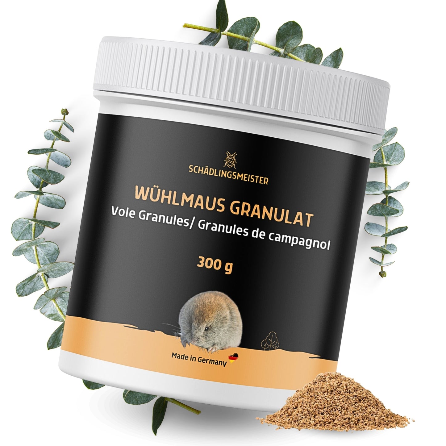 Schädlingsmeister Wühlmaus Granulat - Abwehr Granulat - 300g