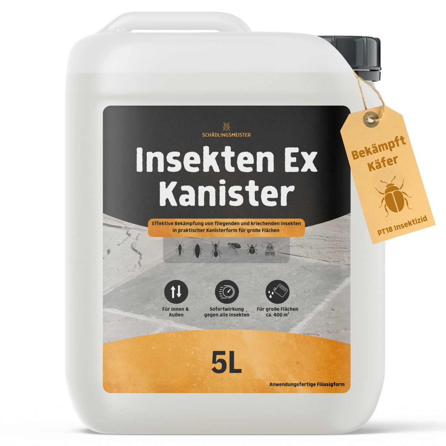 Käfer Insektizid! – Insekten Ex Kanister – 5L – Anwendungsfertig