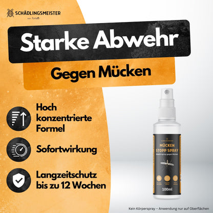 Mücken Stopp Spray – 100 ml – Repellent