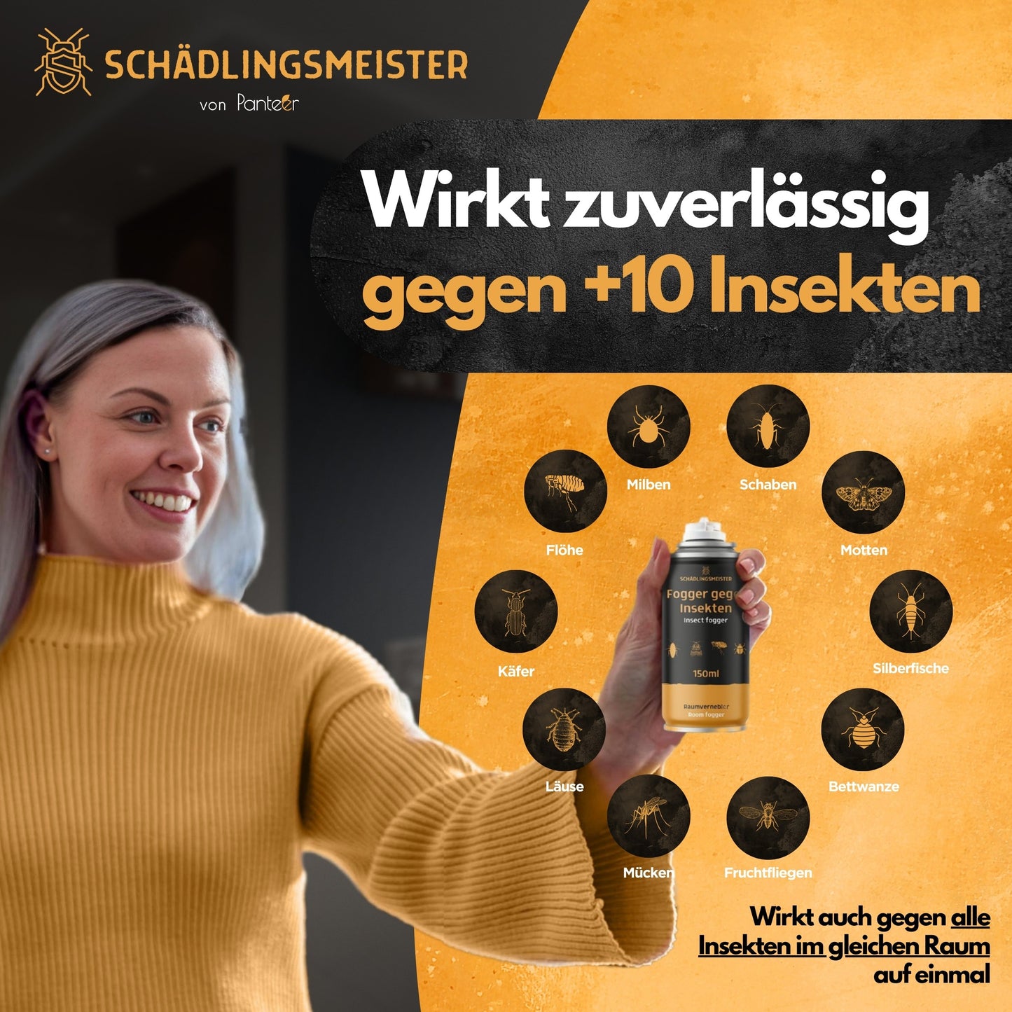 Fogger gegen Insekten - 2x 150ml