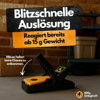 Mausefalle Schlagfalle - 8 Stück