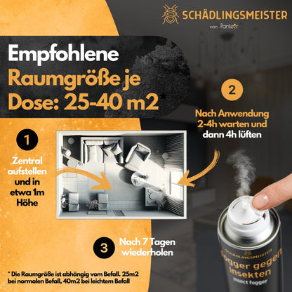 Fogger gegen Insekten - 2x 150ml