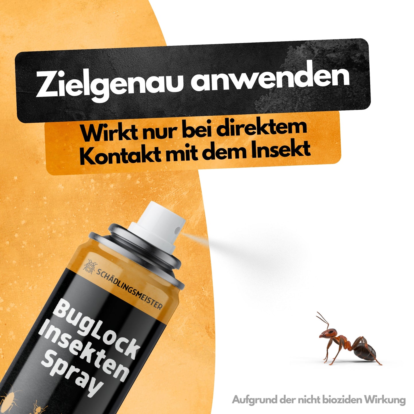 BugLock Insekten Spray - 400ml - Biozidfrei - Einkapselungseffekt