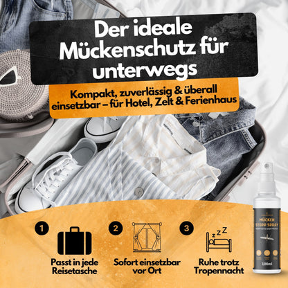 Mücken Stopp Spray – 100 ml – Repellent