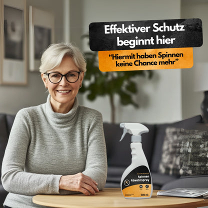 Spinnen Abwehrspray - 500 ml - Repellent - Mit Eukalyptus
