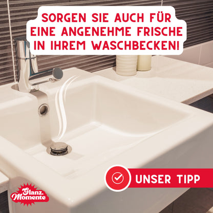 WC Schaumreiniger - Gegen Flecken, Kalk, Gerüche mit Zitrusduft