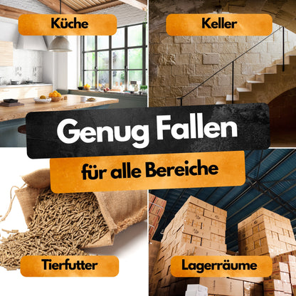 Mausefalle Schlagfalle - 8 Stück