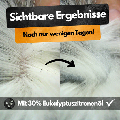 Spot On Repellent - 3 Tuben - Gegen Flöhe, Zecken, Läuse - Für Katzen und Hunde
