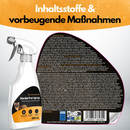 Marderfrei Spray - Marderspray 500ml