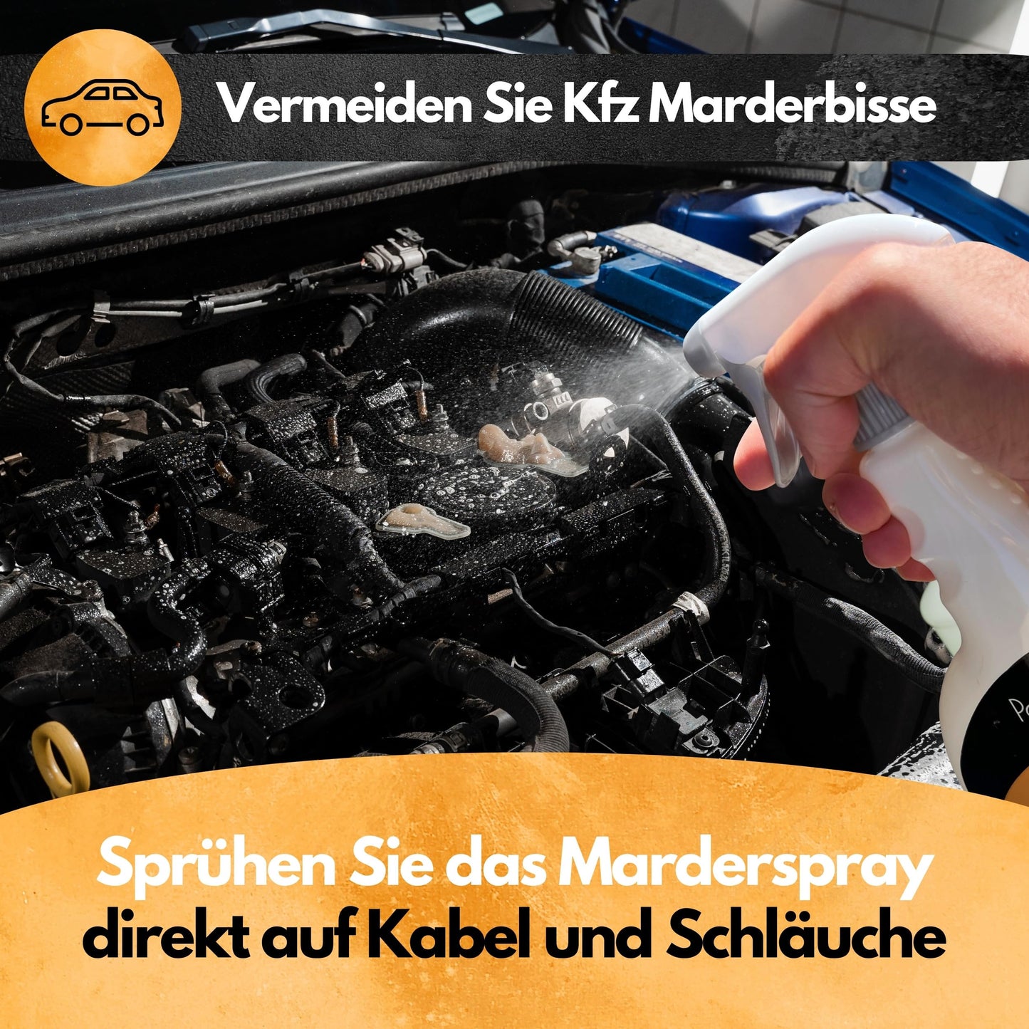 Marderfrei Spray - Marderspray 500ml