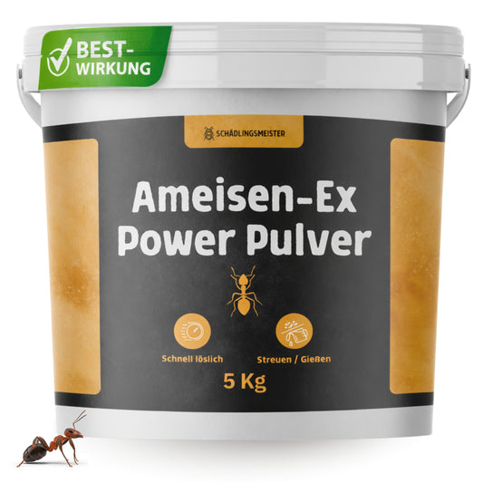 Ameisen-Ex Pulver - Ameisenstreu XXL - 5 Kg - Pulver