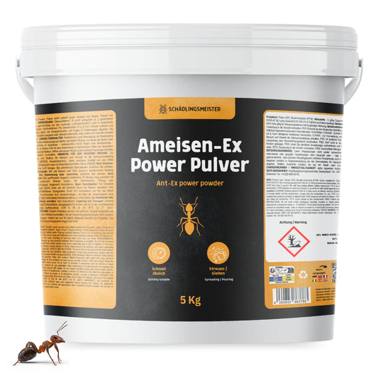 Ameisen-Ex Power Pulver - Ameisenstreu XXL - 5 Kg
