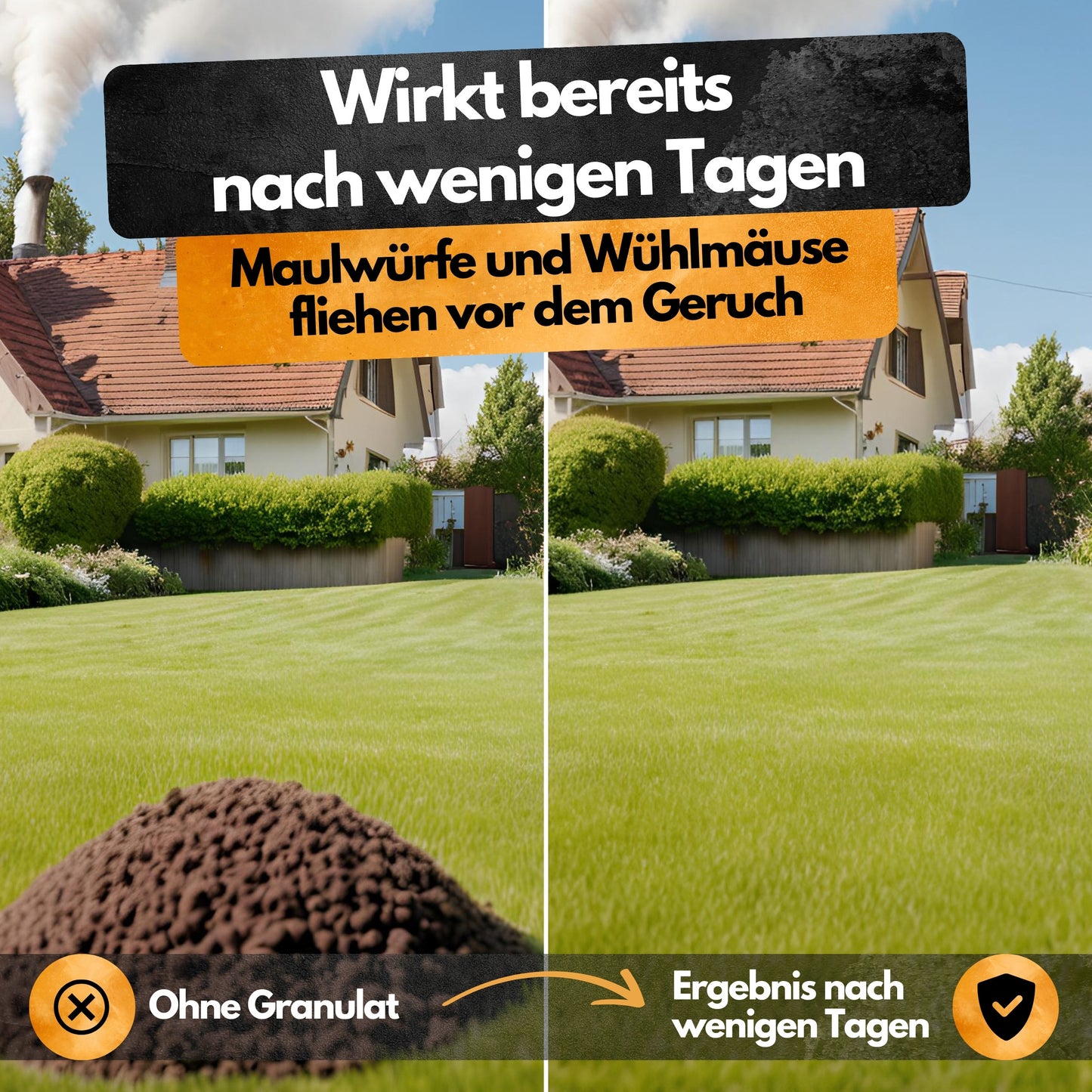 Wühlmaus Granulat - Abwehr Granulat - 300g