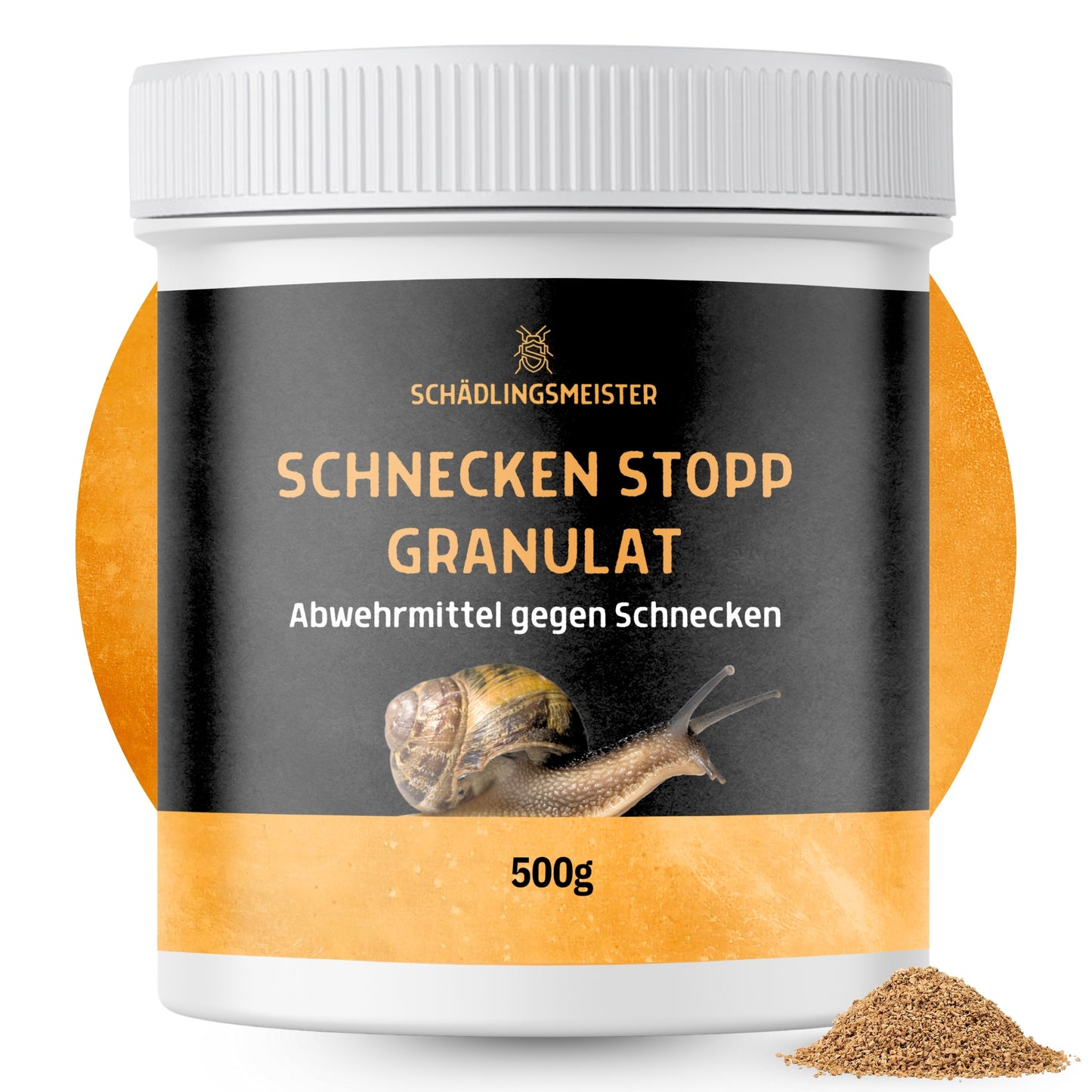 Schnecken Stopp Granulat - 500g - Abwehren, nicht töten