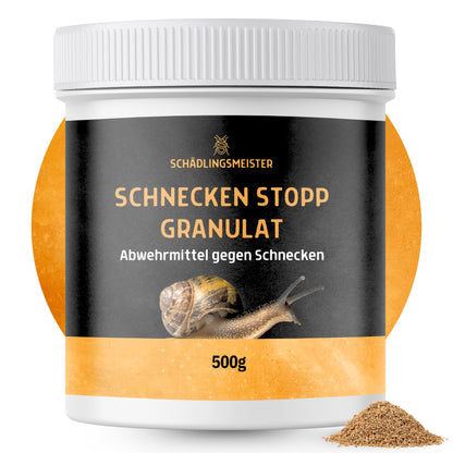 Schnecken Stopp Granulat - 500g - Abwehren, nicht töten