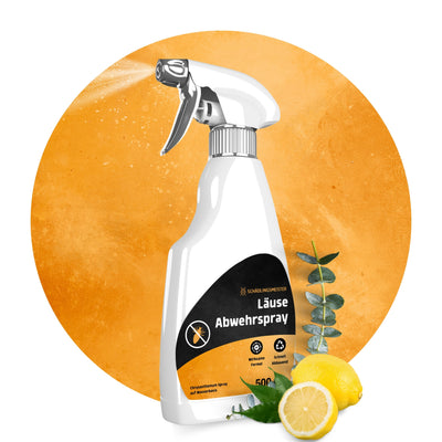 Läuse Abwehrspray - 500 ml - Repellent - Mit Eukalyptus