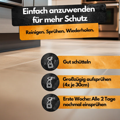 Schaben Abwehrspray - 500 ml - Repellent - Mit Eukalyptus