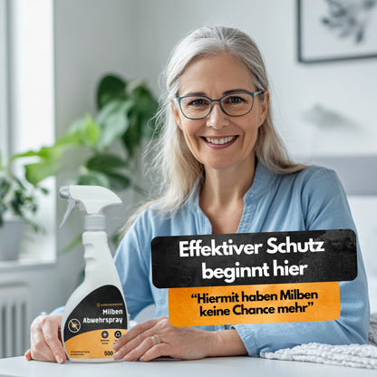Milben Abwehrspray - 500 ml - Repellent - Mit Eukalyptus