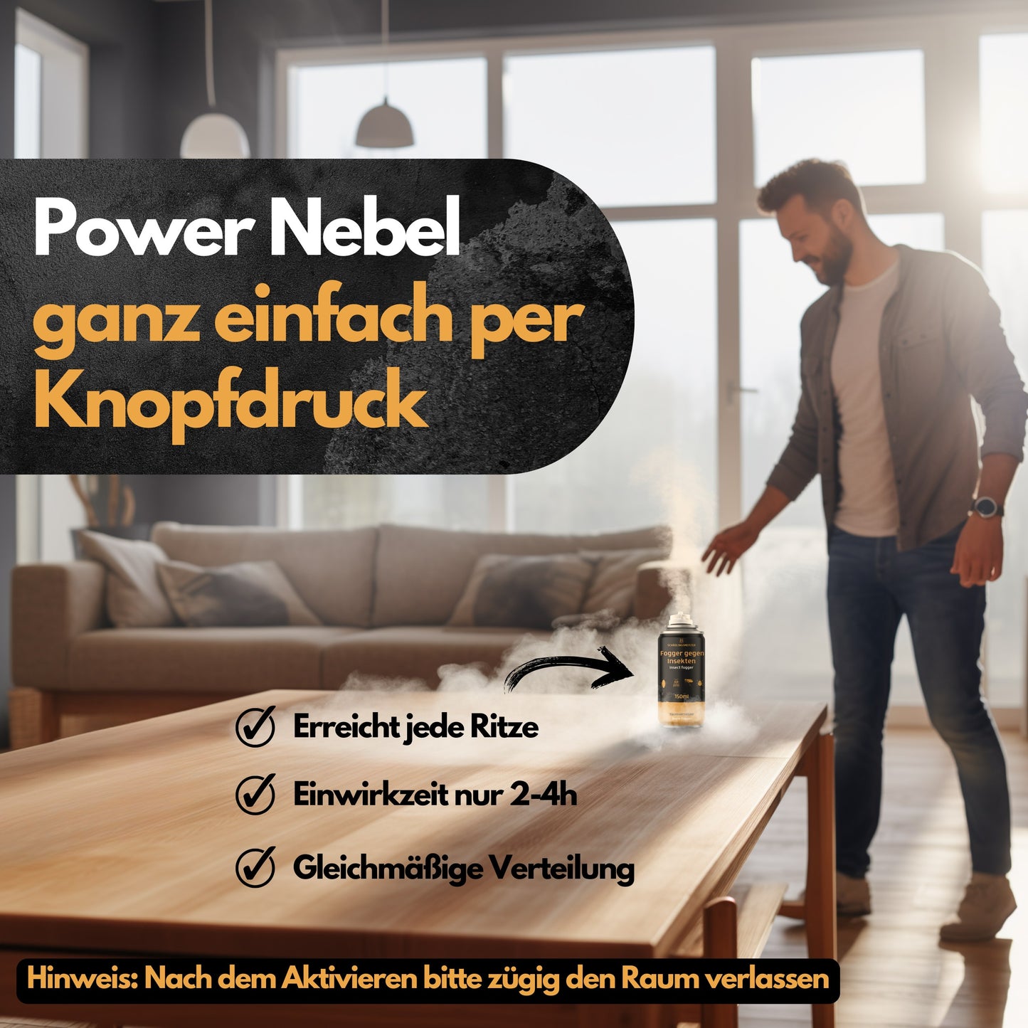 Fogger gegen Insekten - 2x 150ml